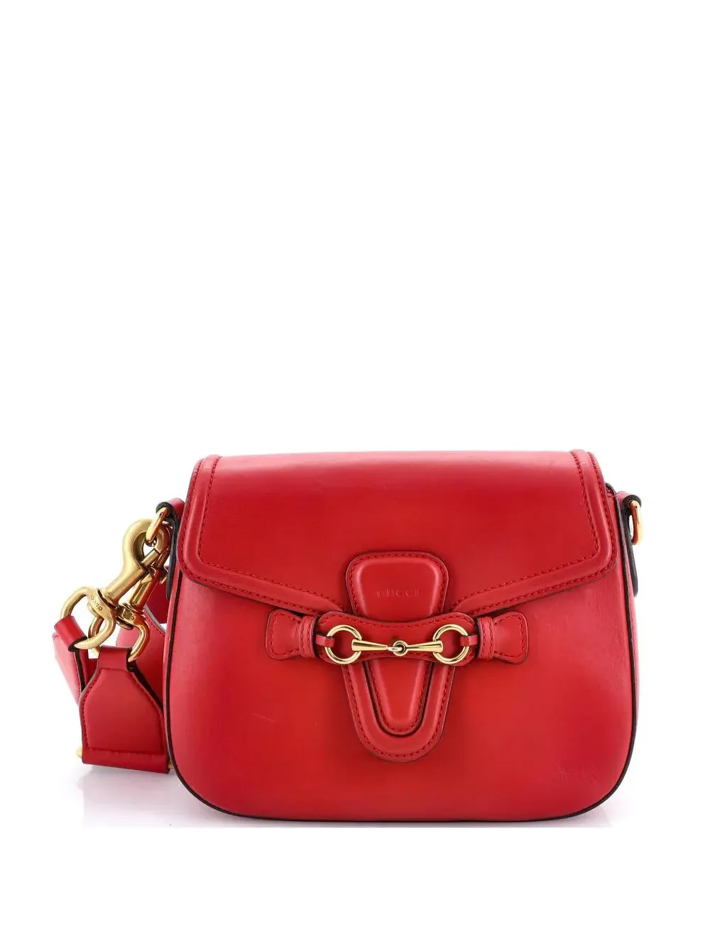 Gucci Lady Web Shoulder Bag Leather #218478G16B